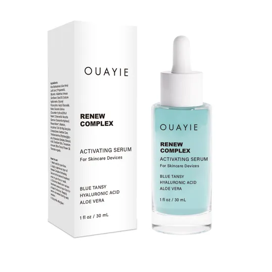 Beauté visage soins de la peau acide hyaluronique Blue Tansy sérum cosmétiques anti-âge